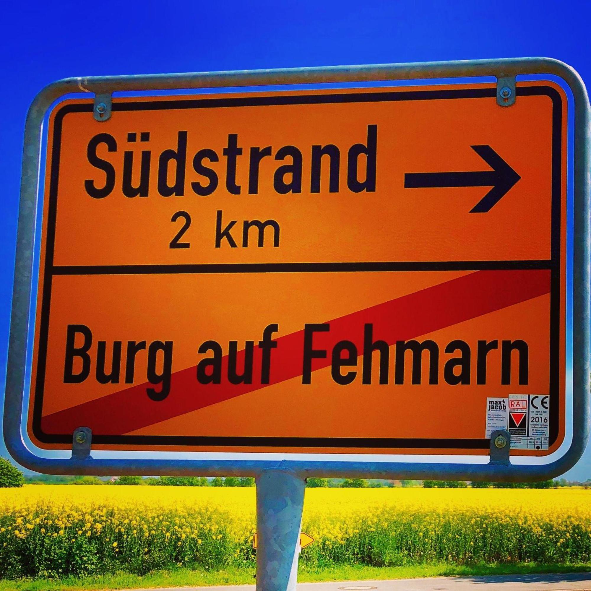 Suedstrand-Ferienwohnung-Suhr Burgtiefe auf Fehmarn エクステリア 写真